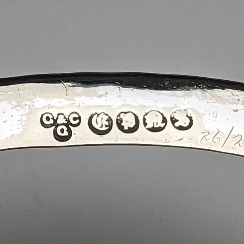 英國古董黃油盤銀盤和綠色玻璃內膽